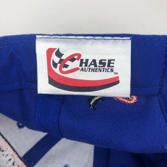 Vintage Nascar Hat Chase Authentics on Fox Hollywood Hotel Adjustable Blue Cap - Picture 6 of 16